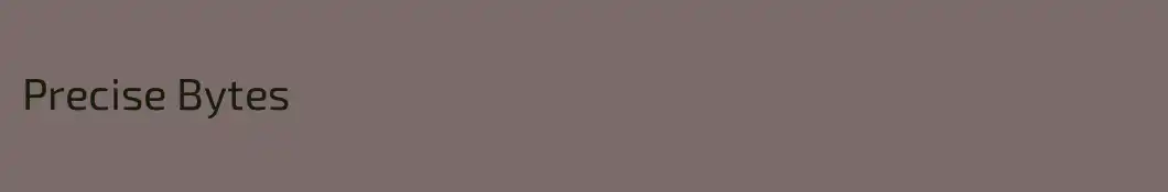 Precise Bytes